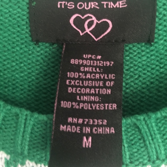 Reindeer Christmas Sweater - Picture 3 of 4